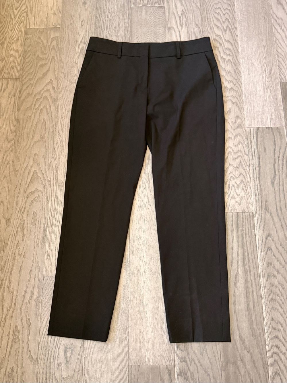 NWT Piazza Sempione Black Tailored Trousers Pants IT 46